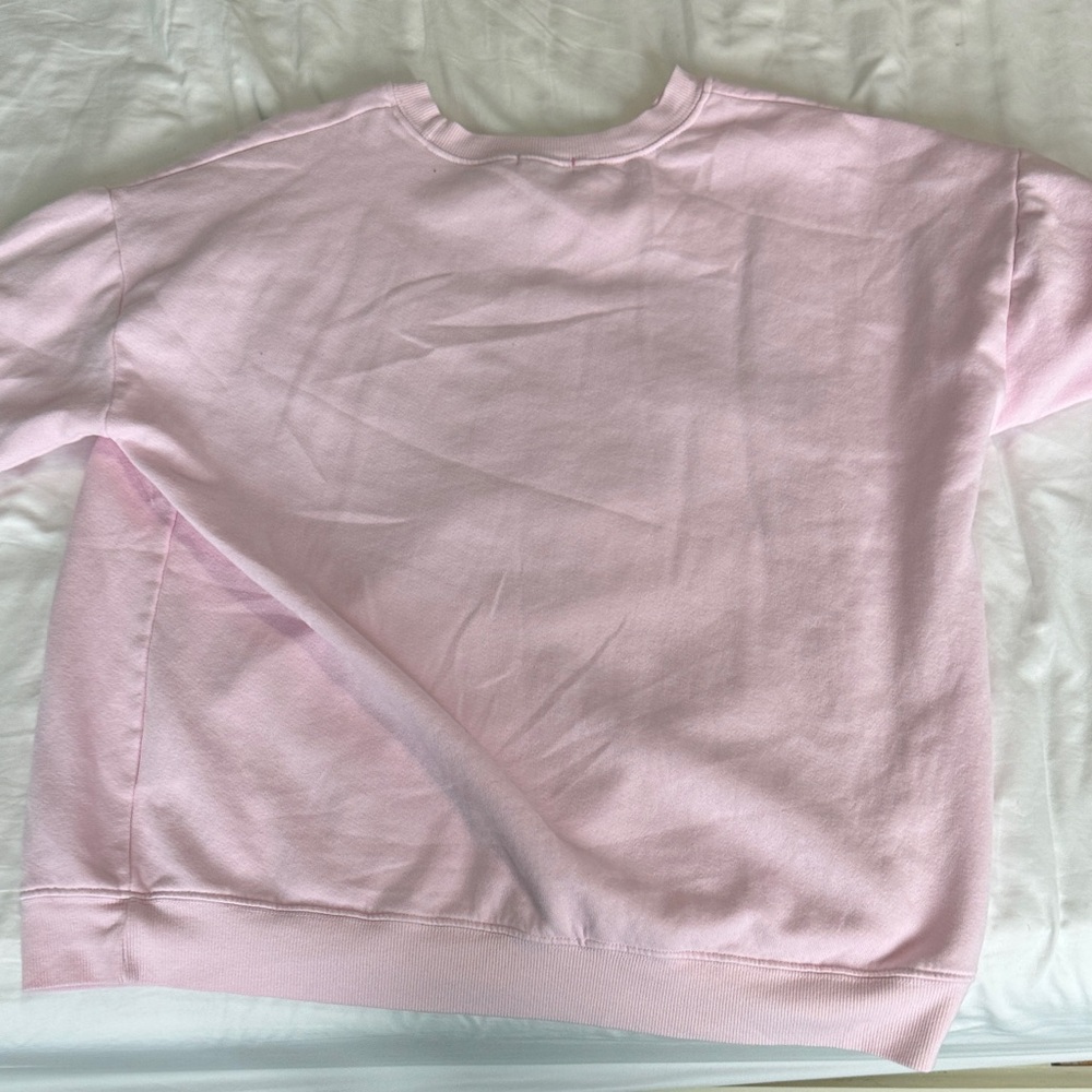 Midwest Women's Pink Crew Neck Sweater - Picture 4 of 4